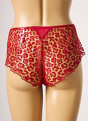 Shorty efect material satinat roz SIMONE X SIMONE PÉRÈLE femeie