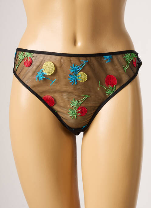 Tanga negru IMPLICITE femeie