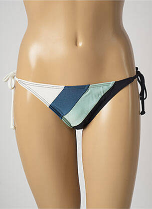 Chiloți de baie efect material satinat bikini verde BARTS femeie