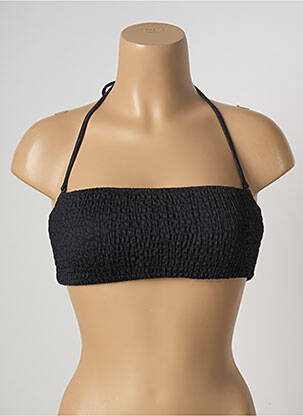Sutien de costum de baie elasticitate top bentiță negru BARTS femeie