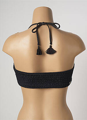 Sutien de costum de baie elasticitate top bentiță negru BARTS femeie