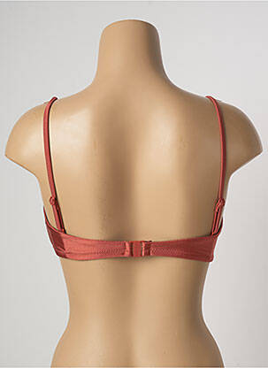 Sutien de costum de baie elasticitate sutien balconet cu decolteu înalt portocalie BARTS femeie