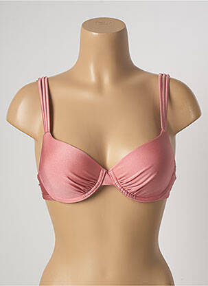 Sutien de costum de baie elasticitate top sutien modelat roz BARTS femeie