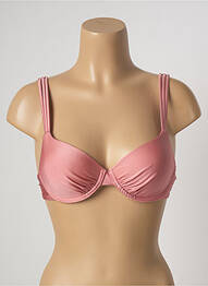 Sutien de costum de baie elasticitate top sutien modelat roz BARTS femme