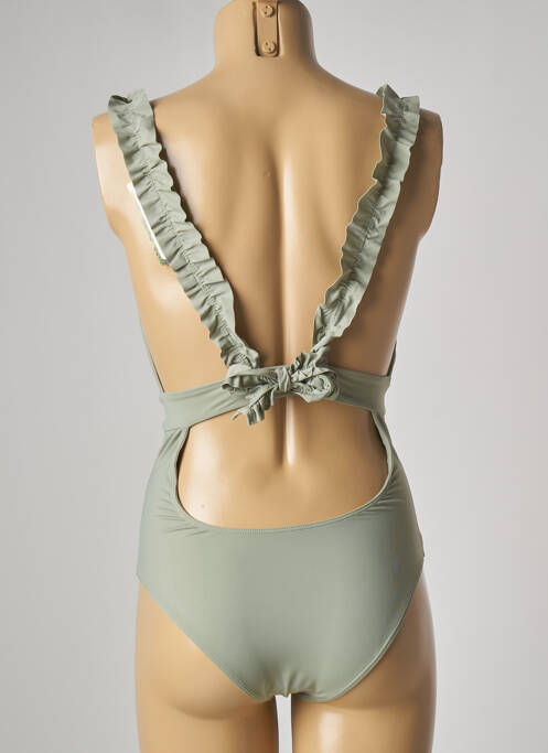 Costum de baie dintr-o singură piesă verde SUMADRA femeie