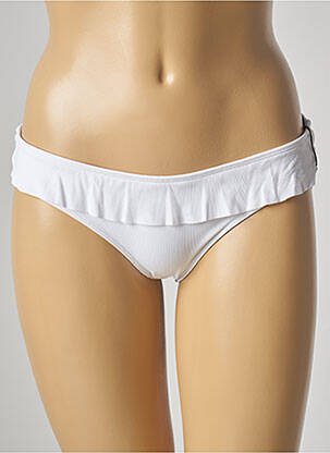 Chiloți de baie alb SUMADRA femeie