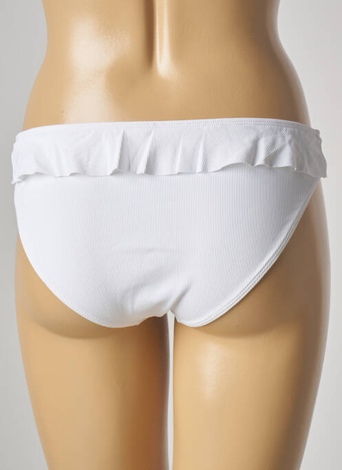 Chiloți de baie alb SUMADRA femeie