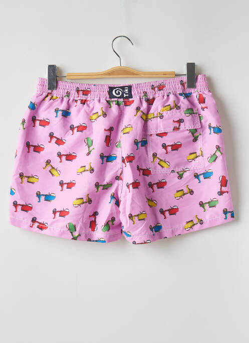 Șort de baie roz TIKI bărbat