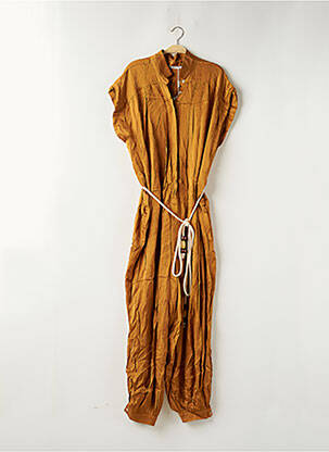 Salopetă-pantalon maro MAT. femeie