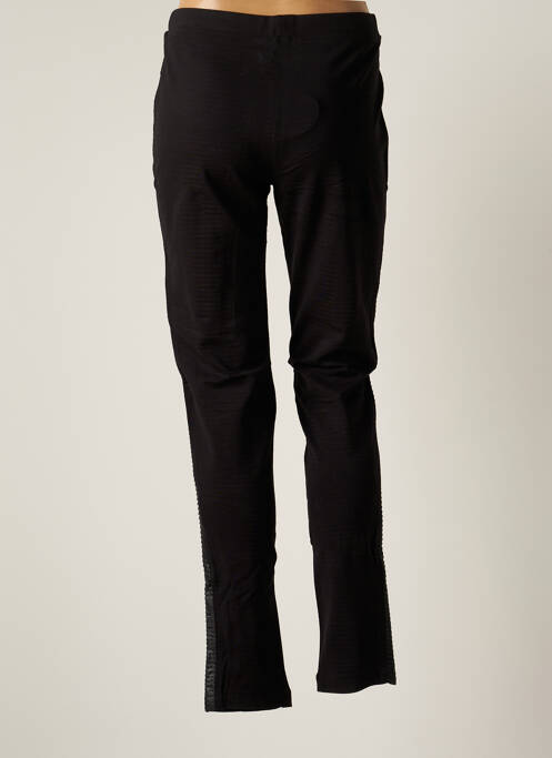 Pantalon slim negru MISS TIC femeie