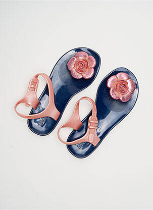 Șlapi albastru ZHOELALA fată