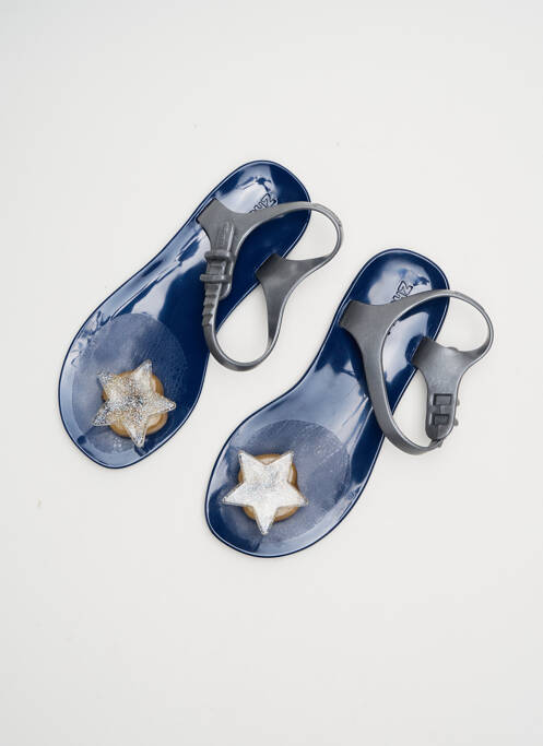 Șlapi albastru ZHOELALA fată