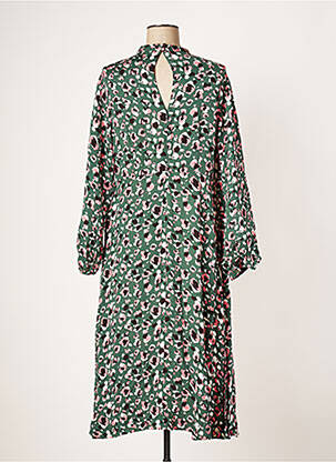 Rochie lungă mâneci lungi mâneci lungi verde WHITE STUFF femeie