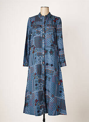 Rochie lungă albastru WHITE STUFF femeie