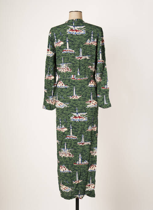 Rochie lungă verde NICE THINGS femeie