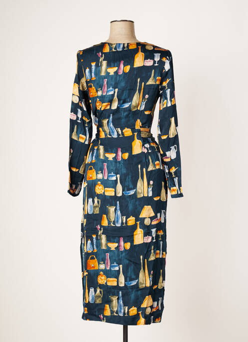 Rochie midi albastru NICE THINGS femeie