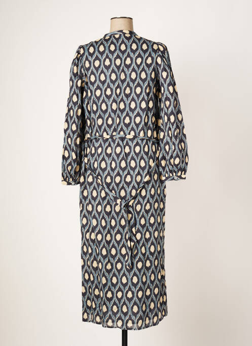 Rochie lungă albastru HARTFORD femeie