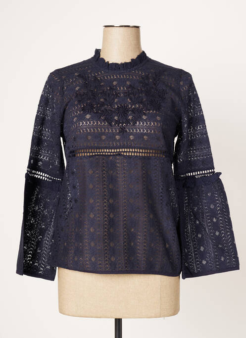 Top albastru PETITE MENDIGOTE femeie