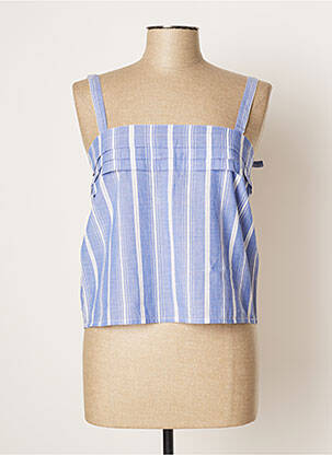 Top albastru JOLIE JOLIE PAR PETITE MENDIGOTE femeie