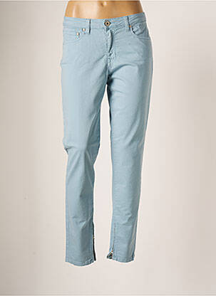 Pantalon slim albastru DENIM STUDIO femeie