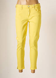 Pantalon 7/8 elasticitate talie joasă galben GUESS femeie