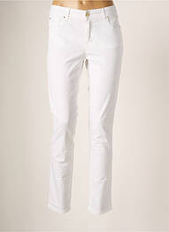 Pantalon slim talie joasă talie joasă alb FRACOMINA femme