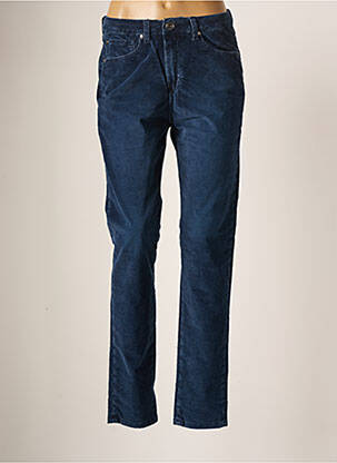 Pantalon slim elasticitate mărime normală albastru DENIM STUDIO femeie