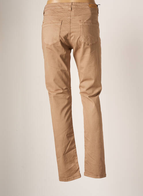 Pantalon slim bej DENIM STUDIO femeie