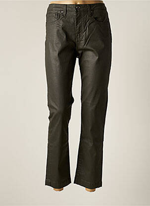 Pantalon drept verde DENIM STUDIO femeie