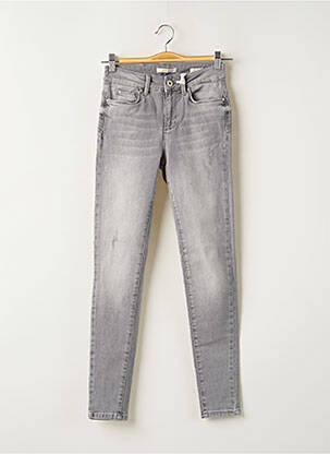 Blugi cu croială slim gri FRACOMINA femeie