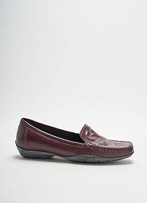 Mocasini țesătură satinată toc plat până la 3 cm violet PEDRO TORRES femeie