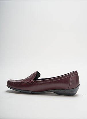 Mocasini țesătură satinată toc plat până la 3 cm violet PEDRO TORRES femeie