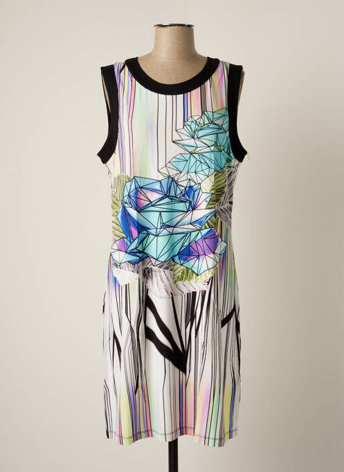 Rochie midi alb PASTUNETTE femeie