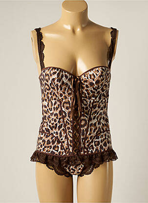 Corset maro MILLESIA femeie