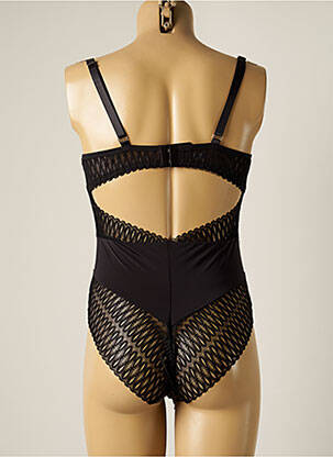 Body de lenjerie efect material satinat negru TRIUMPH femeie