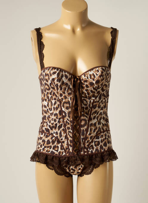 Corset maro MILLESIA femeie