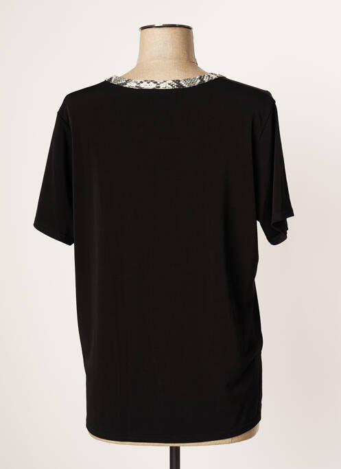 Top negru QUATRE VINGT JOURS femeie