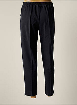 Pantalon drept talie elastică mărime normală albastru ROSE POMME femeie