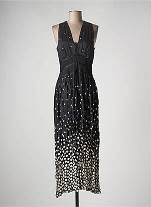 Rochie lungă negru PAUL BRIAL femeie