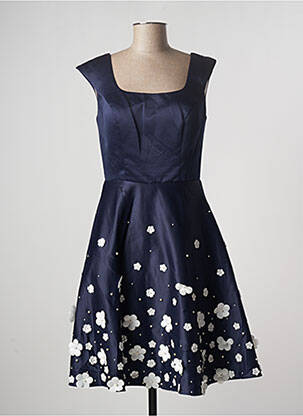 Rochie midi albastru PAUL BRIAL femeie