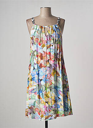 Rochie midi bej PAUL BRIAL femeie