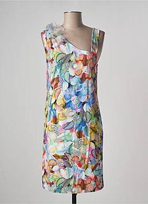 Rochie midi albastru PAUL BRIAL femeie