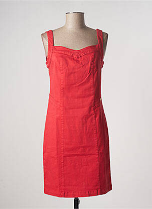 Rochie midi roșu PAUL BRIAL femeie