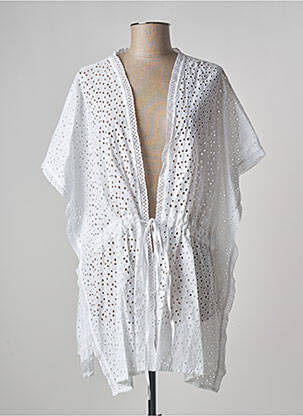 Vestă cu mâneci scurte alb PAUL BRIAL femeie