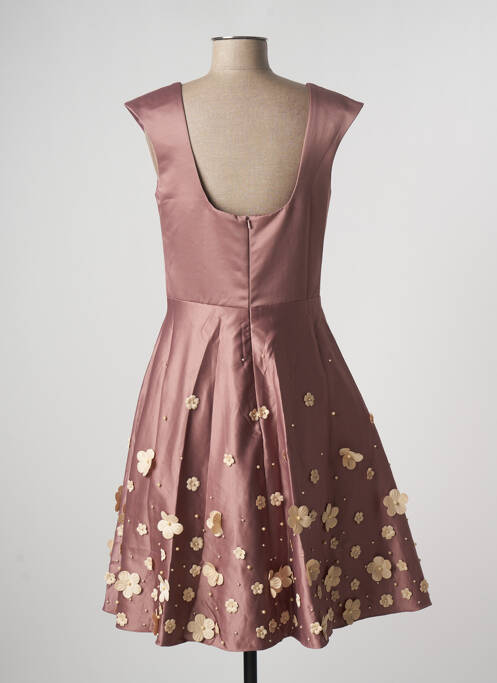 Rochie midi maro PAUL BRIAL femeie