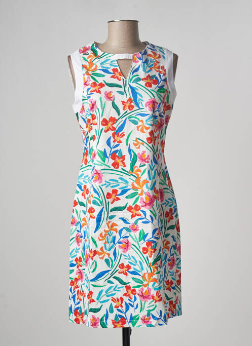 Rochie midi alb PAUL BRIAL femeie