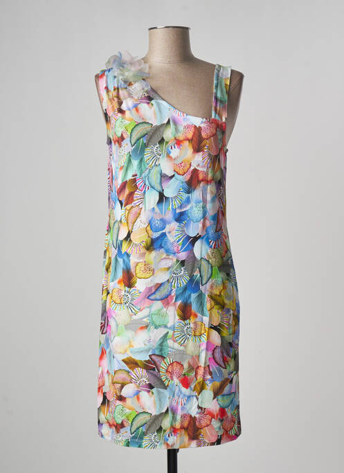 Rochie midi albastru PAUL BRIAL femeie