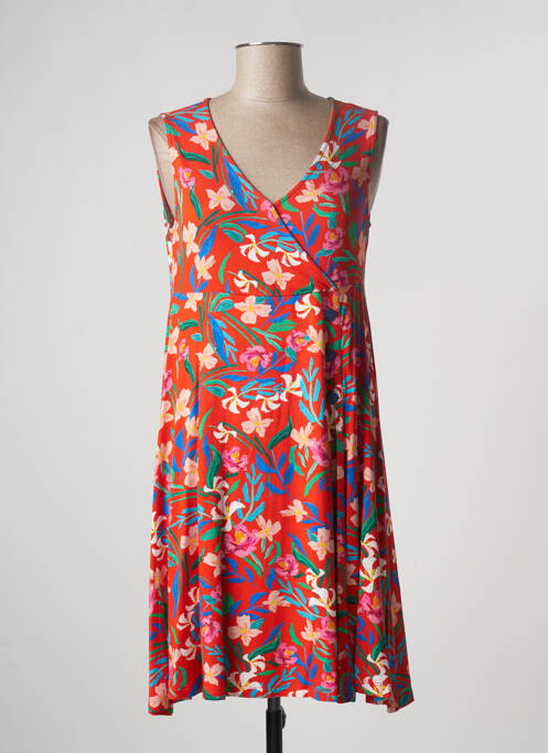 Rochie midi portocaliu PAUL BRIAL femeie