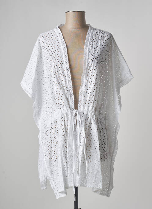 Vestă cu mâneci scurte alb PAUL BRIAL femeie