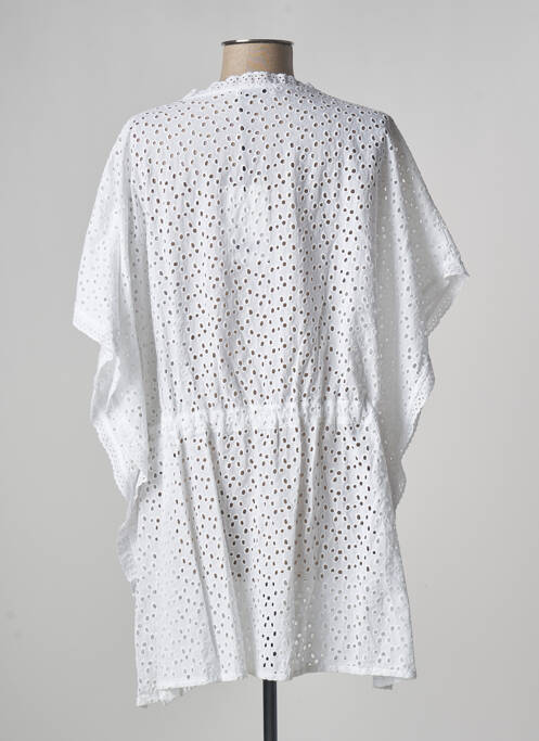 Vestă cu mâneci scurte alb PAUL BRIAL femeie